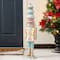 Glitzhome® 28" Lighted Resin Christmas Cupcake Nutcracker Porch Decor with Timer